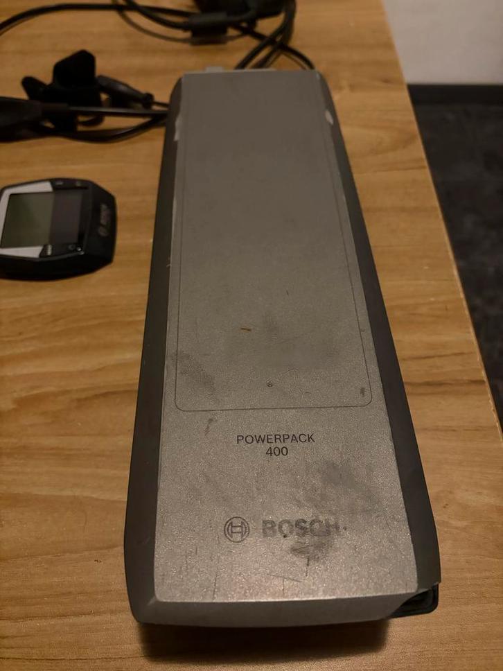 Bosch Powerpack 400 Gereviseerd + Display & Oplader, Fietsen en Brommers, Fietsaccessoires | Fietsaccu's, Gebruikt, Ophalen of Verzenden