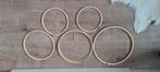 5 houten ringen voor bv mandala, Hobby en Vrije tijd, Breien en Haken, Ophalen of Verzenden, Nieuw, Haken, Overige typen