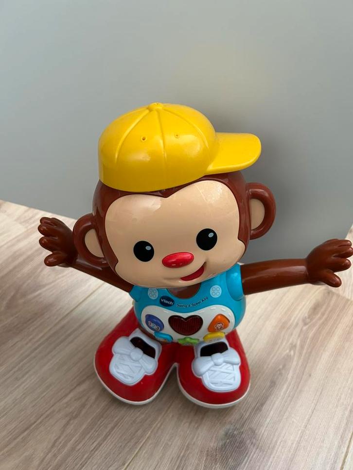 Vtech Swing en speel aap., Kinderen en Baby's, Speelgoed | Vtech, Zo goed als nieuw, 6 maanden tot 2 jaar, Ophalen of Verzenden