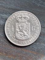 Halve gulden 1898 Wilhelmina, Postzegels en Munten, Munten | Nederland, Ophalen of Verzenden, Koningin Wilhelmina, ½ gulden, Zilver