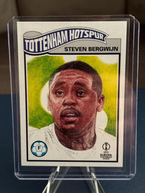 Steven Bergwijn Spurs - Topps Living Set, Hobby en Vrije tijd, Stickers en Plaatjes, Nieuw, Plaatje, Ophalen of Verzenden
