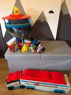 Paw patroller + uitkijktoren en voertuigen, Kinderen en Baby's, Speelgoed | Actiefiguren, Ophalen, Gebruikt