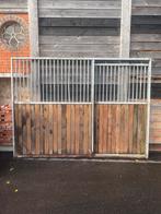 Stalschuifdeur + stalwand, Dieren en Toebehoren, Stalling en Weidegang, Stalling