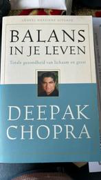 Balans in je leven van Deepak Chopra, Boeken, Ophalen of Verzenden, Zo goed als nieuw, Meditatie of Yoga