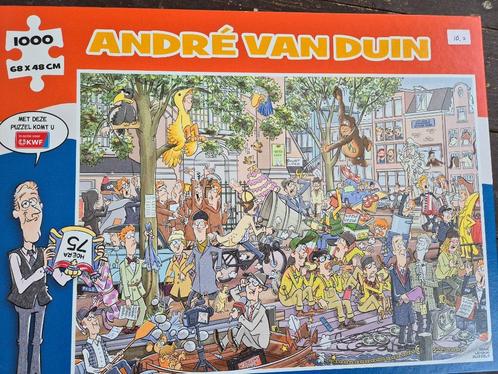 Puzel Andre v Duin 1000, Hobby en Vrije tijd, Denksport en Puzzels, Zo goed als nieuw, Legpuzzel, 500 t/m 1500 stukjes, Ophalen of Verzenden