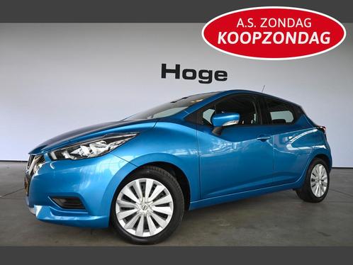 Nissan Micra 1.0 IG-T Acenta 1e Eigenaar! Airco Cruise Contr, Auto's, Nissan, Bedrijf, Te koop, Micra, ABS, Airbags, Airconditioning