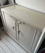 Witte commode / tv meubel / lage kast, Ophalen, Gebruikt, 50 tot 70 cm, 100 cm of meer