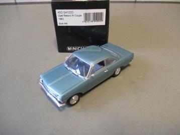   Minichamps Opel Rekord Coupe Aeroblau Metalic 1963
