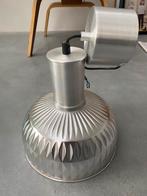 Mooie hanglamp aluminium kap 27 cm doorsnede, Minder dan 50 cm, Ophalen of Verzenden, Metaal, Zo goed als nieuw