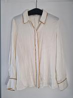 Sissy-Boy Creme Blouse Satijnlook Maat M, Maat 38/40 (M), Beige, Sissy-Boy, Ophalen of Verzenden