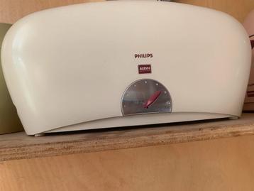 Broodrooster/toaster retro design Philips/Alessi beschikbaar voor biedingen