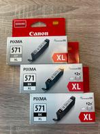 Canon inkt cartridges 2 x BK,  1 x GY, Ophalen of Verzenden, Nieuw, Cartridge, Canon