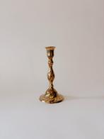 VINTAGE MESSING KANDELAAR | 15 CM (2 STUKS), Ophalen of Verzenden, Koper of Brons
