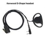 Kenwood Baofeng D Shape headset | NIEUW, Minder dan 2 km, Verzenden, Nieuw, Handsfree-functie
