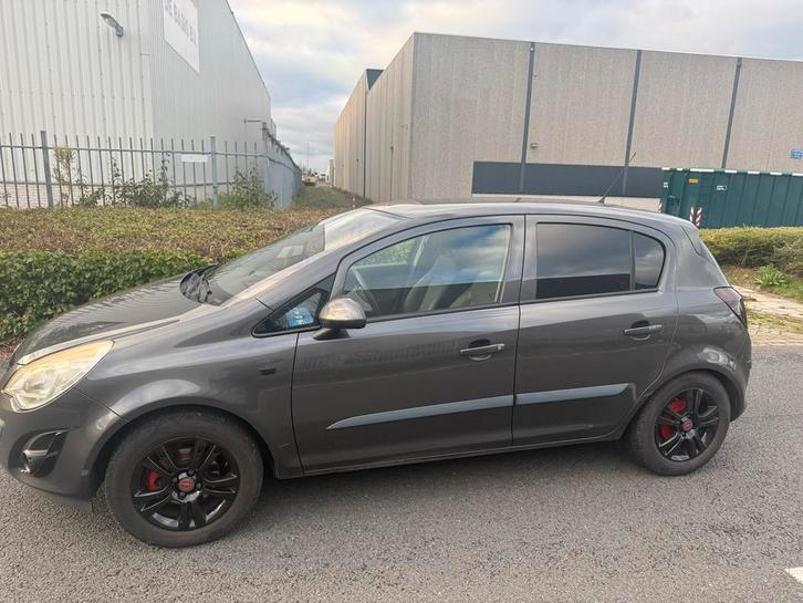 Opel Corsa 1.3 Cdti 70KW 5D 2011 Grijs, Auto's, Opel, Corsa, Apple Carplay, Bluetooth, Boordcomputer, Centrale vergrendeling, Climate control