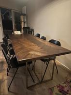 Dutchbone eettafel 220 cm, Huis en Inrichting, Tafels | Eettafels, Ophalen, Gebruikt, 200 cm of meer, 50 tot 100 cm