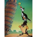 Looney Tunes poster bij Stichting Superwens!, Ophalen of Verzenden, A1 t/m A3, Zo goed als nieuw, Rechthoekig Staand