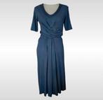 Kyra & Ko Grijs Blauwe Jurk Maat S, Kleding | Dames, Jurken, Verzenden, Zo goed als nieuw, Knielengte, Kyra & Ko