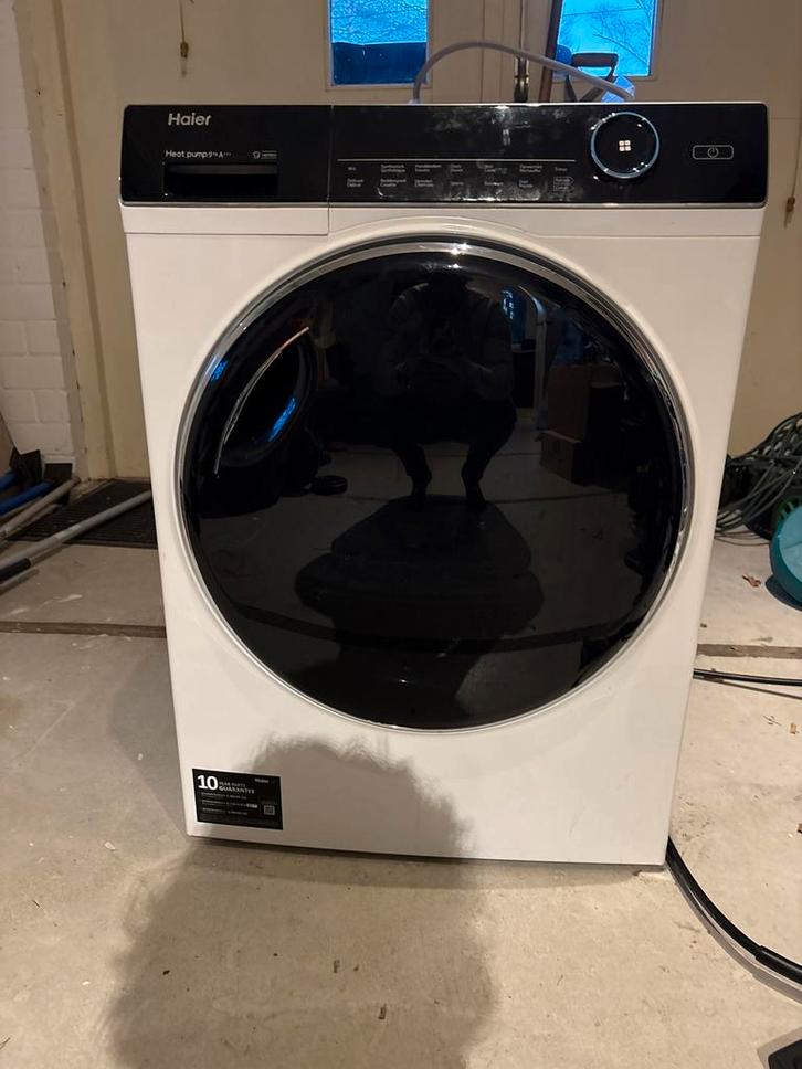 Haier 9kg A+++ Warmtepompdroger (gereserveerd), Witgoed en Apparatuur, Wasdrogers, Zo goed als nieuw, Condens, Voorlader, 6 tot 8 kg