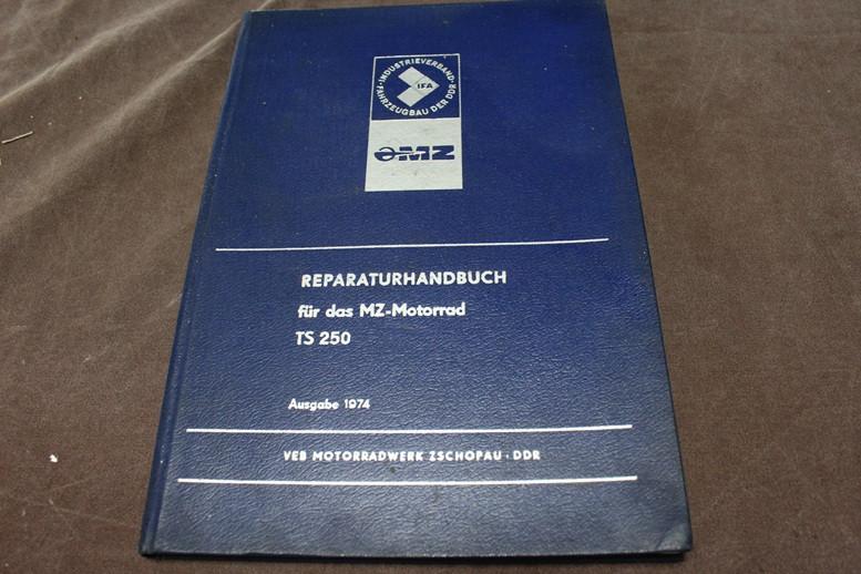 MZ TS250 1974 Motorrad reparatur handbuch werkplaatsboek, Motoren, Ophalen of Verzenden, Overige merken