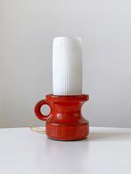 Vintage keramische tafellamp retro West Germany keramiek, Huis en Inrichting, Lampen | Tafellampen, Minder dan 50 cm, Gebruikt