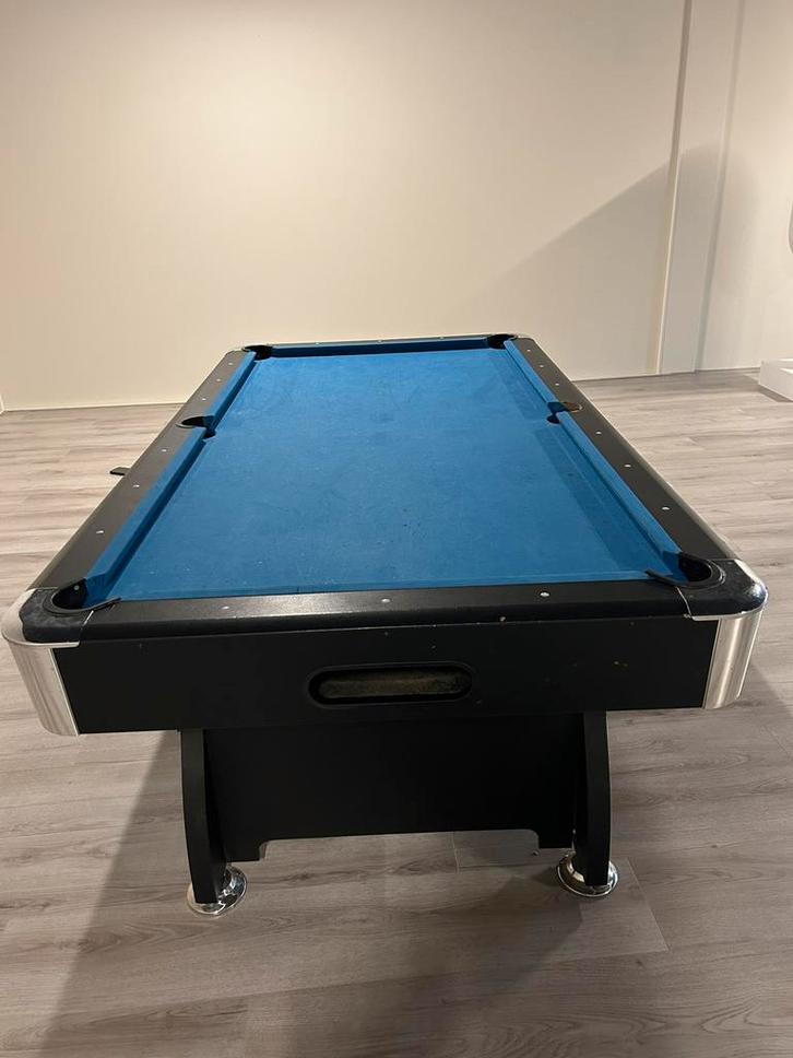 Biljart pool tafel te koop, Sport en Fitness, Biljarten en Poolen, Gebruikt, Pooltafel, Ophalen