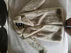 Bontjas van nepbont, Kleding | Dames, Jassen | Winter, Bruin, Zara, Ophalen of Verzenden, Zo goed als nieuw
