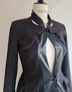 peter rommers blazer 36/38, Zwart, Ophalen of Verzenden, Zo goed als nieuw, Jasje