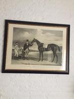 Reproductie met paarden, Antiek en Kunst, Kunst | Tekeningen en Foto's, Ophalen of Verzenden