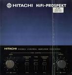 Hiachi, hifi prospekt 1978, Gelezen, Ophalen of Verzenden, Catalogus