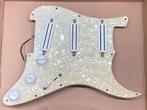 Strat pickguard met 3x Seymour Duncan Hotrail (Dave Murray), Muziek en Instrumenten, Ophalen of Verzenden, Gebruikt, Elektrische gitaar