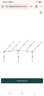 Dorema Frame Voortent Aluminium 28mm 270/300 
Maat 15 tm 17, Caravans en Kamperen, Ophalen, Zo goed als nieuw