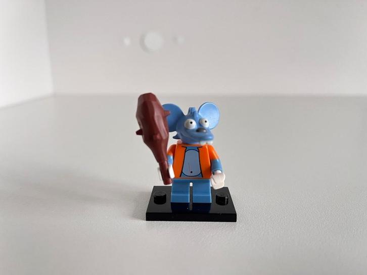 Lego minifiguur the simpsons series 1 Itchy, Kinderen en Baby's, Speelgoed | Duplo en Lego, Gebruikt, Lego, Complete set, Verzenden