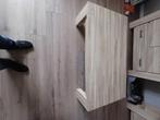 Salontafel eikenfineer, Huis en Inrichting, Tafels | Salontafels, Ophalen, 100 tot 150 cm, 50 tot 100 cm, Zo goed als nieuw