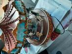 Kerst caroussel met paardjes, Antiek en Kunst, Ophalen of Verzenden