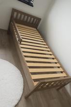 Te koop: Kinderbed met matras – Zo goed als nieuw!, Huis en Inrichting, Slaapkamer | Bedden, Blauw, Zo goed als nieuw, Hout, Eenpersoons