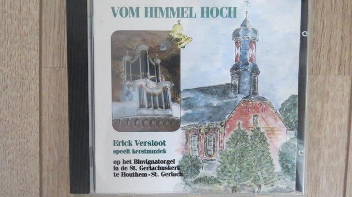 Cd kerst orgel: Erick Versloot, St. Gerlachuskerk Houthem, Cd's en Dvd's, Cd's | Religie en Gospel, Zo goed als nieuw, Gospel