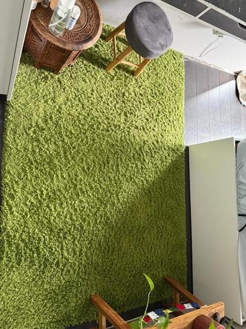 Groen vloerkleed beschikbaar voor biedingen