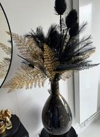 Grote vaas met takken, Huis en Inrichting, Ophalen, Overige kleuren, Glas, Minder dan 50 cm