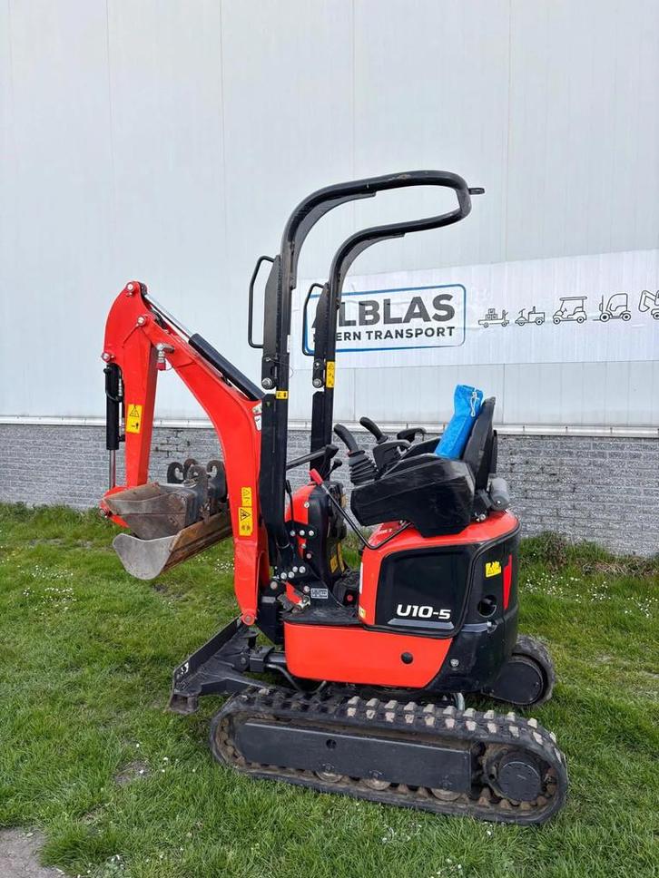 Kubota U10-5 minigraver met slechts 575 uur (bj 2023), Zakelijke goederen, Machines en Bouw | Kranen en Graafmachines, Graafmachine