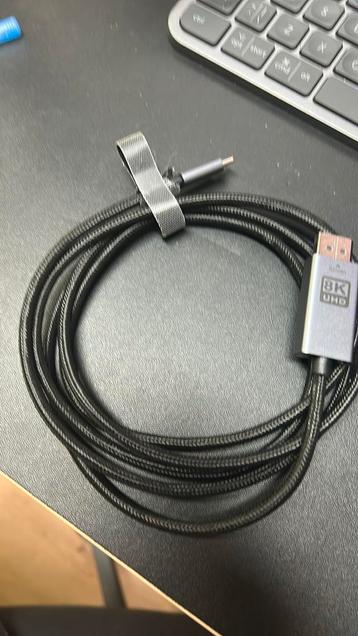 Benfei 8k USB-C naar Displayport Kabel 1.8M beschikbaar voor biedingen