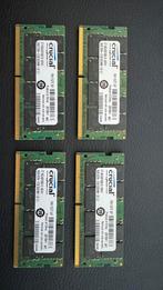 Crucial SODIMM 64GB (4x16GB) DDR4, Computers en Software, RAM geheugen, Gebruikt, DDR4, Ophalen of Verzenden, 64 GB