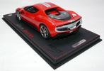 Ferrari 296 GTB Assetto Fiorano Rood 1:18 P18211D van BBR, Ophalen of Verzenden, Nieuw, Auto, Overige merken