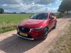 Mazda CX-3 2.0 Skyactiv-g 88KW 2016 Rood, Auto's, Mazda, Voorwielaandrijving, 1998 cc, Stof, Zwart