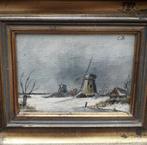 klein wintertje, Antiek en Kunst, Ophalen of Verzenden