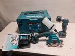 Makita CC301DSMJ 12V Max Diamantsnijder nat 85 mm 2x 4.0 Ah, Makita, Ophalen of Verzenden, Zo goed als nieuw, N.v.t
