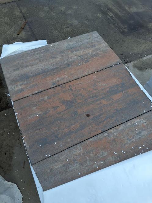 Mooie grote terrastegels - 40x80x5cm - 14,4m², Tuin en Terras, Tegels en Klinkers, Zo goed als nieuw, Klinkers, Beton, 10 m² of meer