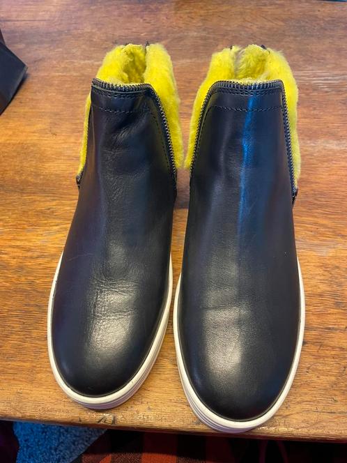 Hogan Rebel maat 39/40, Kleding | Dames, Schoenen, Zo goed als nieuw, Lage of Enkellaarzen, Zwart, Verzenden
