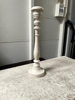 Witte kaarsenkandelaar, Ophalen, Gebruikt, 25 tot 50 cm, Wit