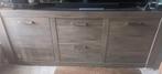 HUISKAMER MEUBELS BUFFETKAST/DRESSOIR/TAFELS TAUPE/GREY, Huis en Inrichting, Ophalen, MODERN, Zo goed als nieuw, 200 cm of meer